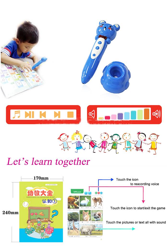 of Toys for Kids Talking Pen Book OID Pen