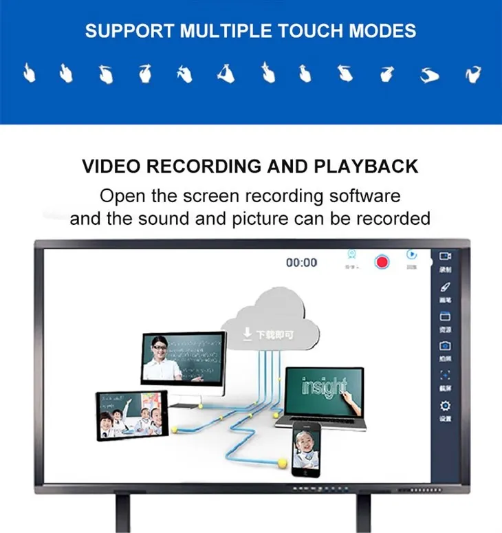 110 Inch Lcd Smart Interactive Whiteboard