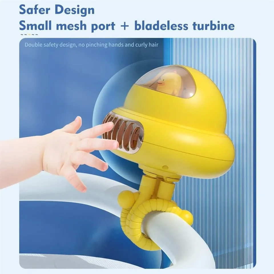 Bluetooth Music Stroller Fan