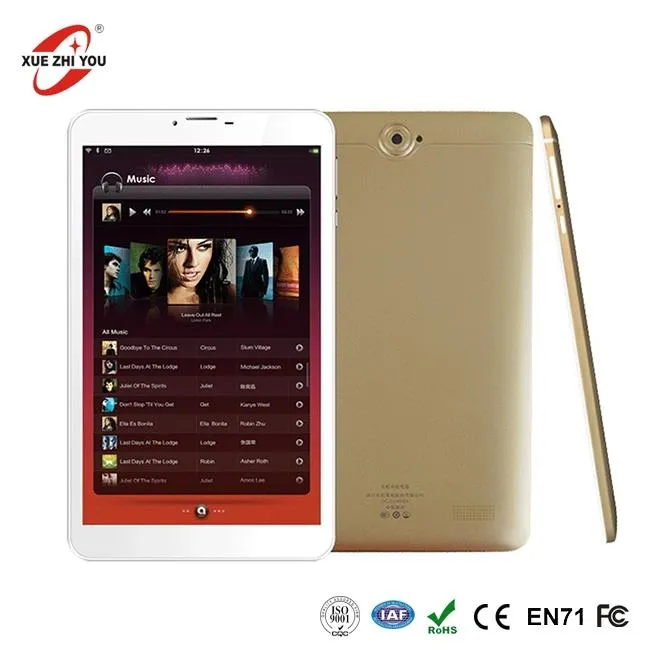 OEM ODM Cheap 8 pous tablèt 4 G Rele MTK CPU 8GB android PC Mini Pou Timoun Piti