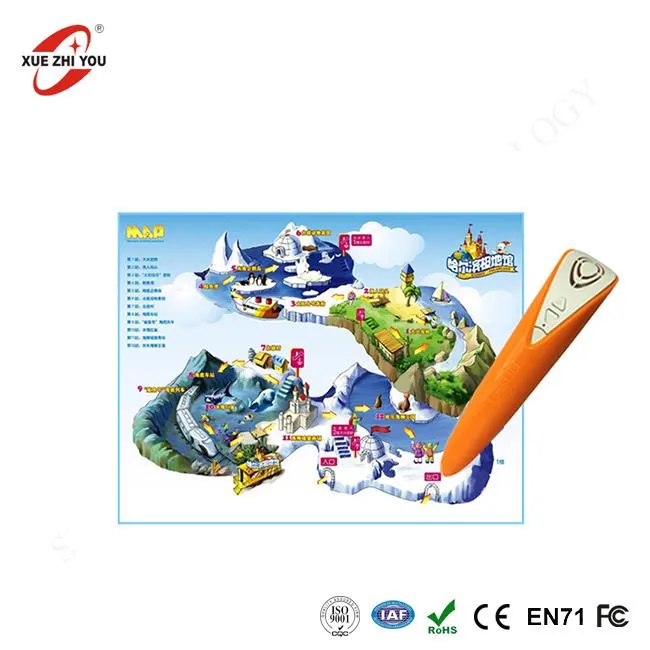 Vwa Map Lekti Pen Scenery Gid la