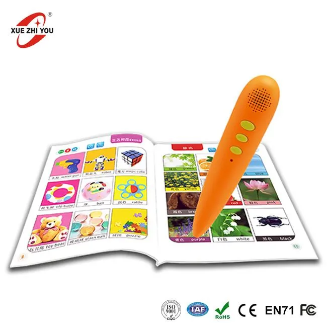 Smart Reader Pen Jwèt pou Timoun Pale plim